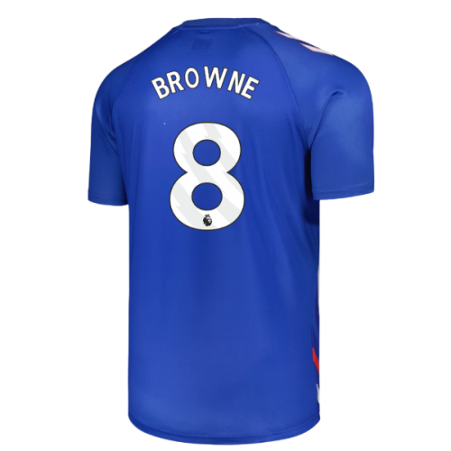 2025-2026 Sunderland Away Pre-Match Jersey (Blue) - Kids (Browne 8)