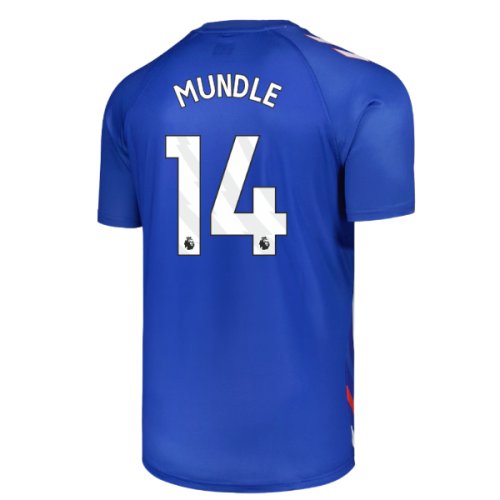 2025-2026 Sunderland Away Pre-Match Jersey (Blue) - Kids (Mundle 14)