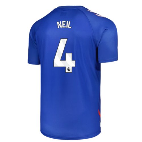 2025-2026 Sunderland Away Pre-Match Jersey (Blue) - Kids (Neil 4)