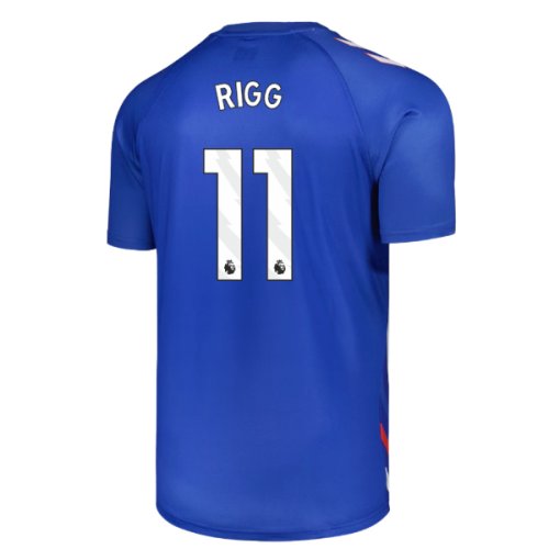 2025-2026 Sunderland Away Pre-Match Jersey (Blue) - Kids (Rigg 11)