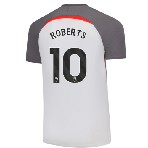 2025-2026 Sunderland Training Jersey (White) (Roberts 10)
