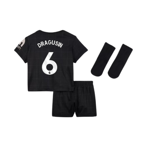 2025-2026 Tottenham Away Baby Kit (Dragusin 6)