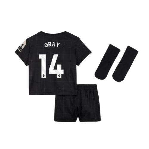 2025-2026 Tottenham Away Baby Kit (Gray 14)