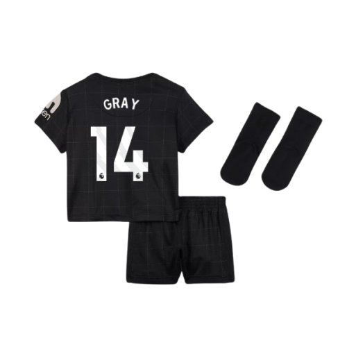 2025-2026 Tottenham Away Baby Kit (Gray 14)