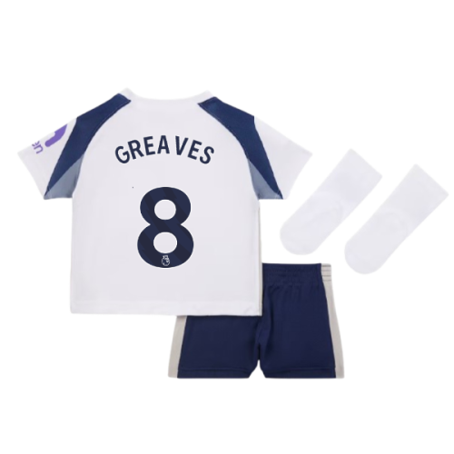 2025-2026 Tottenham Home Baby Kit (Greaves 8)