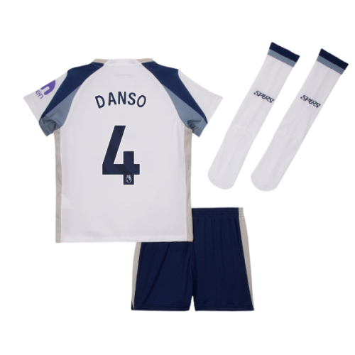 2025-2026 Tottenham Home Little Kids Mini Kit (Danso 4)