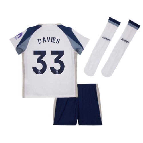 2025-2026 Tottenham Home Little Kids Mini Kit (Davies 33)
