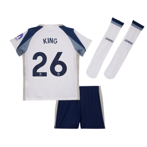 2025-2026 Tottenham Home Little Kids Mini Kit (King 26)