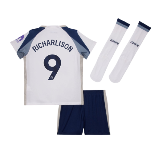 2025-2026 Tottenham Home Little Kids Mini Kit (Richarlison 9)