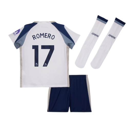 2025-2026 Tottenham Home Little Kids Mini Kit (Romero 17)