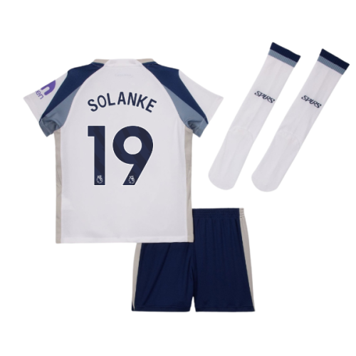 2025-2026 Tottenham Home Little Kids Mini Kit (Solanke 19)