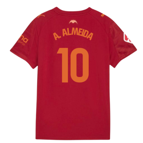 2025-2026 Valencia Away Shirt (A. Almeida 10)