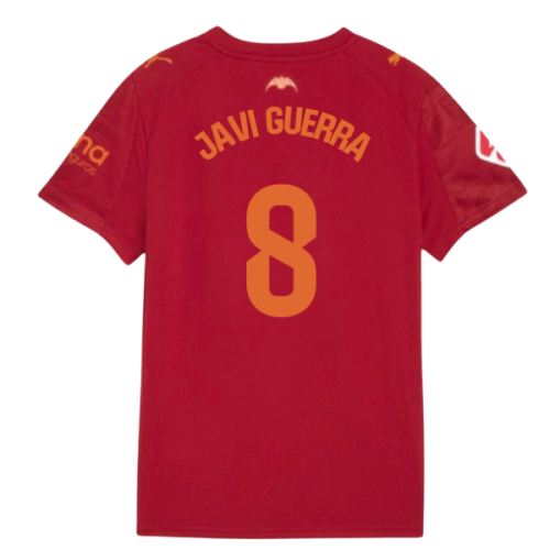 2025-2026 Valencia Away Shirt (Javi Guerra 8)
