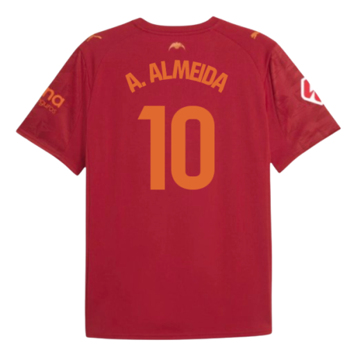 2025-2026 Valencia Away Shirt (Kids) (A. Almeida 10)