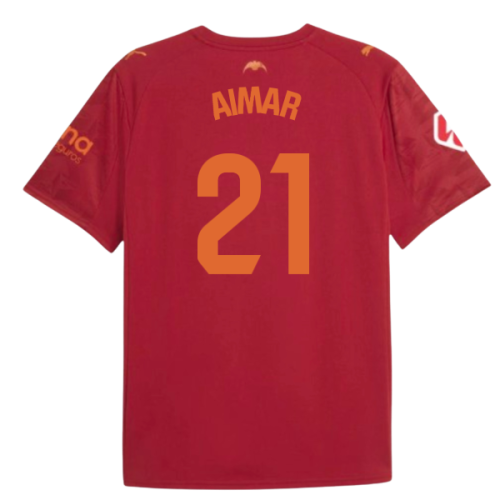 2025-2026 Valencia Away Shirt (Kids) (Aimar 21)
