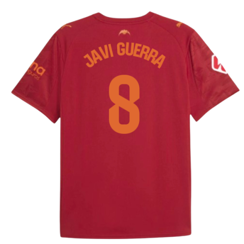 2025-2026 Valencia Away Shirt (Kids) (Javi Guerra 8)