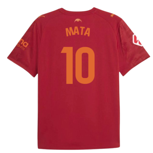 2025-2026 Valencia Away Shirt (Kids) (Mata 10)