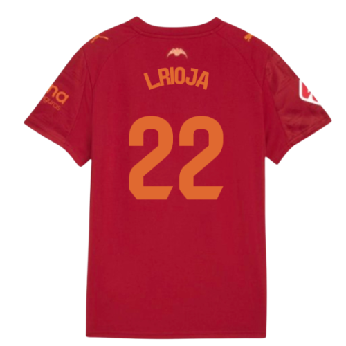 2025-2026 Valencia Away Shirt (L.Rioja 22)