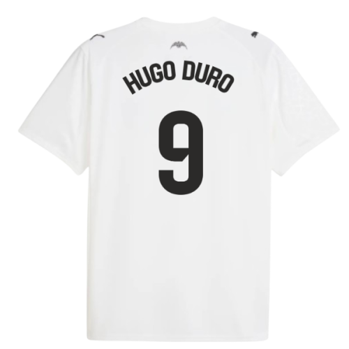 2025-2026 Valencia Home Shirt (Hugo Duro 9)