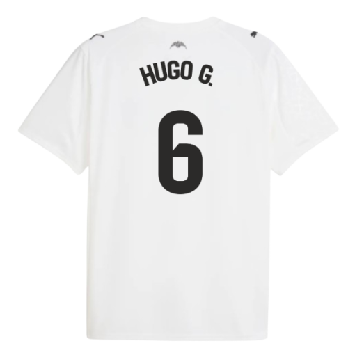 2025-2026 Valencia Home Shirt (Hugo G. 6)