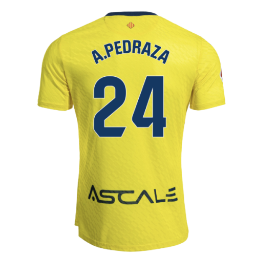 2025-2026 Villarreal Home Shirt (A.Pedraza 24)