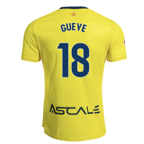 2025-2026 Villarreal Home Shirt (Gueye 18)