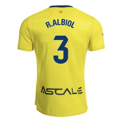2025-2026 Villarreal Home Shirt (R.Albiol 3)