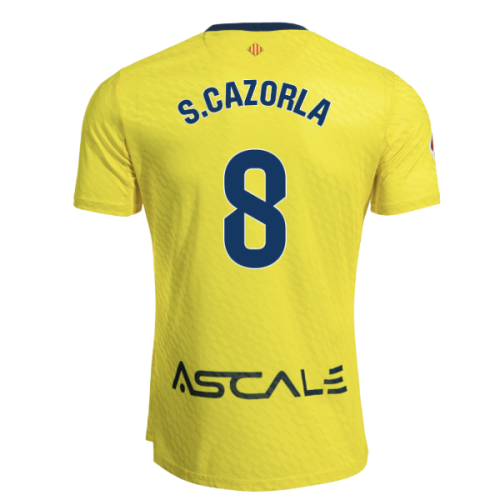 2025-2026 Villarreal Home Shirt (S.Cazorla 8)