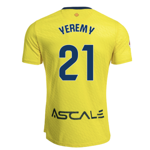 2025-2026 Villarreal Home Shirt (Yeremy 21)
