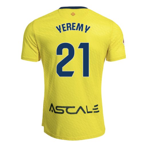 2025-2026 Villarreal Home Shirt (Yeremy 21)
