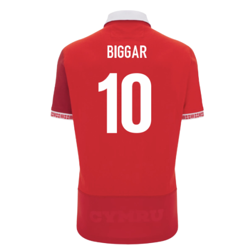 2025-2026 Wales WRU Home Cotton Rugby Shirt (Biggar 10)