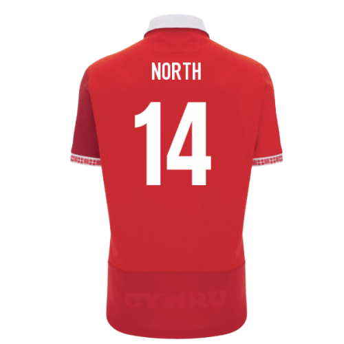 2025-2026 Wales WRU Home Cotton Rugby Shirt (North 14)