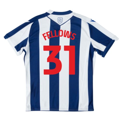 2025-2026 West Brom WBA Home Shirt - Kids (Fellows 31)