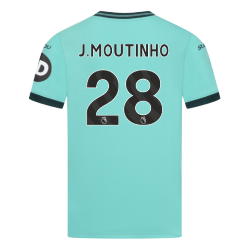 2025-2026 Wolves Away Shirt (Kids) (J.Moutinho 28)