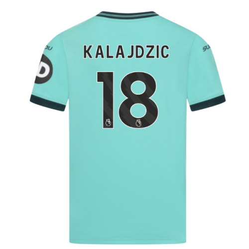 2025-2026 Wolves Away Shirt (Kids) (Kalajdzic 18)