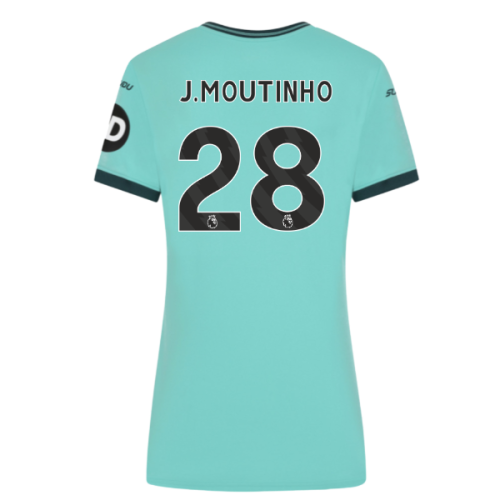 2025-2026 Wolves Away Shirt (Womens) (J.Moutinho 28)