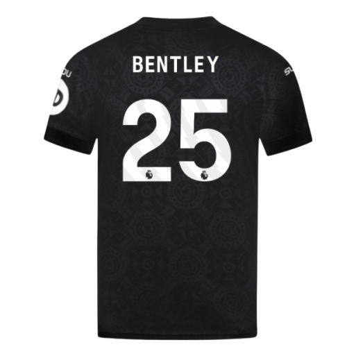 2025-2026 Wolves Goalkeeper Home Shirt (Black) (Bentley 25)
