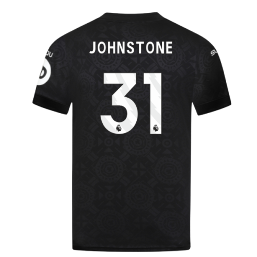 2025-2026 Wolves Goalkeeper Home Shirt (Black) (Johnstone 31)