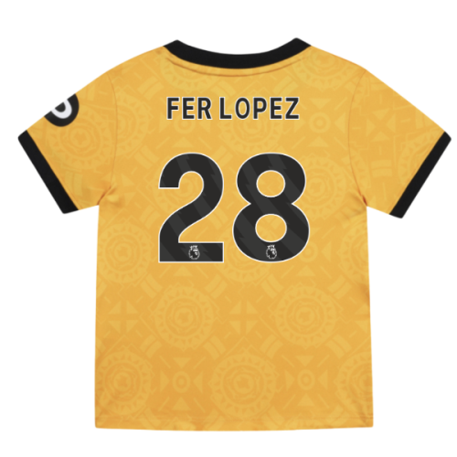 2025-2026 Wolves Home Infant Kit (Fer Lopez 28)