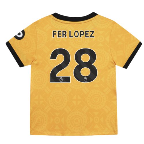 2025-2026 Wolves Home Infant Kit (Fer Lopez 28)