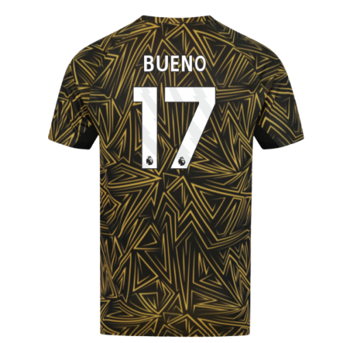 2025-2026 Wolves Home Pre-Match Shirt (Black) (Bueno 17)