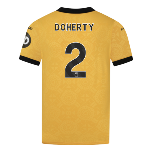 2025-2026 Wolves Home Shirt (Doherty 2)
