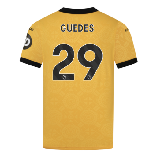2025-2026 Wolves Home Shirt (Guedes 29)