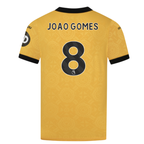 2025-2026 Wolves Home Shirt (Joao Gomes 8)