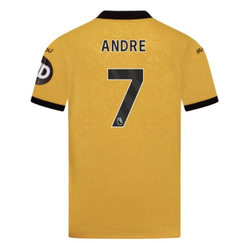 2025-2026 Wolves Home Shirt (Kids) (Andre 7)