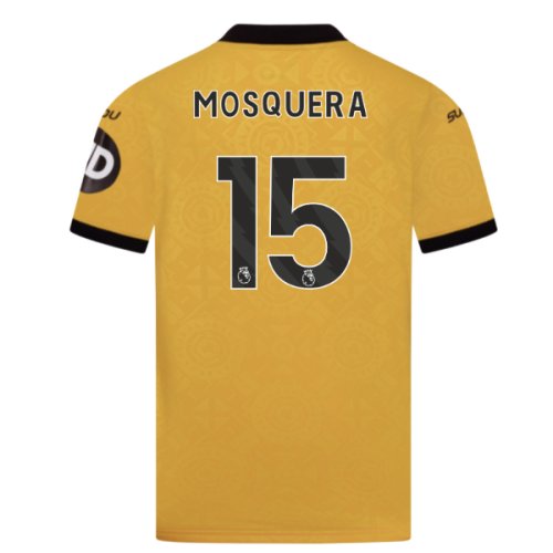 2025-2026 Wolves Home Shirt (Kids) (Mosquera 15)