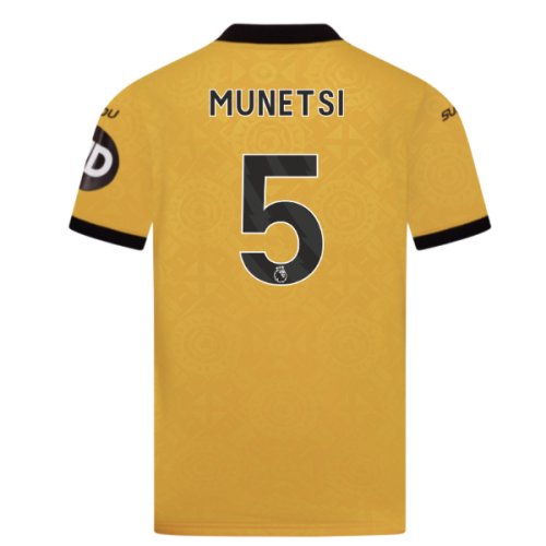 2025-2026 Wolves Home Shirt (Kids) (Munetsi 5)