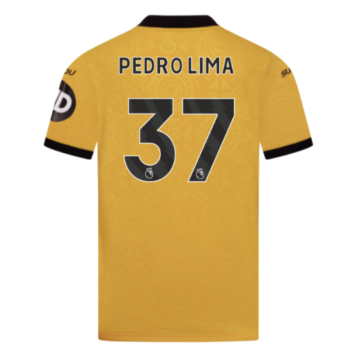 2025-2026 Wolves Home Shirt (Kids) (Pedro Lima 37)