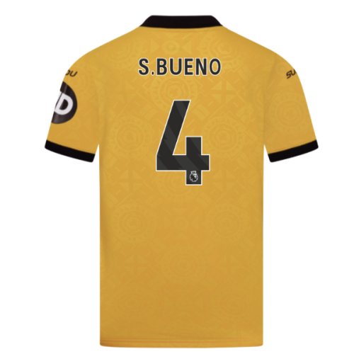 2025-2026 Wolves Home Shirt (Kids) (S.Bueno 4)