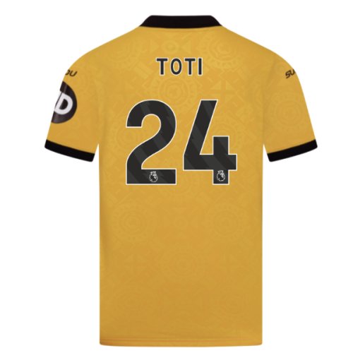 2025-2026 Wolves Home Shirt (Kids) (Toti 24)